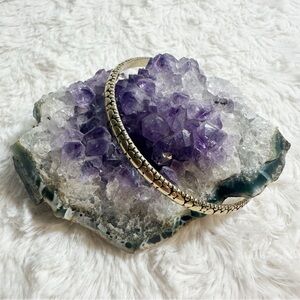 Monet Gold Tone Bangle Bracelet